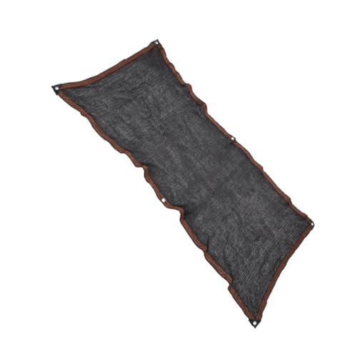 Tela de sombra negra de PE resistente TOYANDONA para exterior bloquea luz en jardin y picnic 2