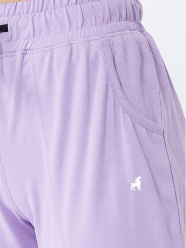 Image of Modeve Women Cotton Blend Track Pant for Summer
