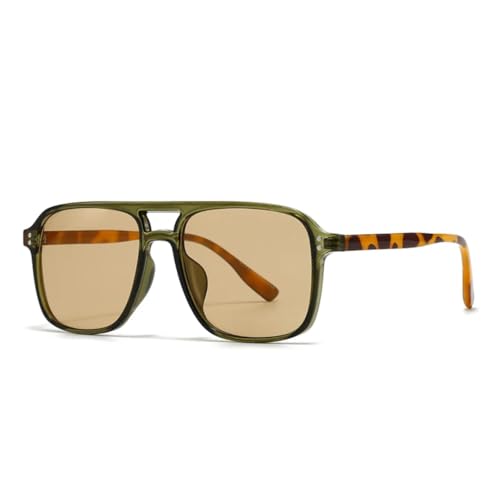 Lunettes de soleil rétro aux finitions soignées et monture robuste