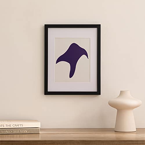 Eletecpro 11X14 Picture Frame 4 Pack Made Of Solid Wood And Strong Durable Glass, Display 8X10 And 8.5X11 Photoes With Mat Or 8X10 Without Mat, Room Decor For Wall And Tabletop, Gallery Gifts Black #TOP5