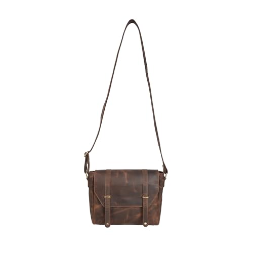Image of Genuine Leather Sling Bag for Men, Stylish and Spacious Side Bag for Men, Crossbody Bag for Men Daily Use