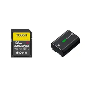 Sony SF-G128T 128GB SF-G Tough Series UHS-II SDXC Memory Card with 5 Year Plan