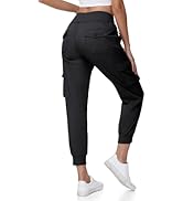 TBMPOY Womens Cargo Joggers Hiking Pants Lightweight Sweatpants Casual Travel Quick Dry Outdoor T...