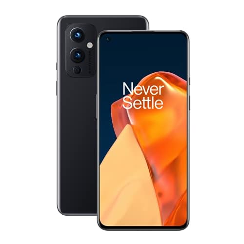 OnePlus 9 5G SIM-freies Smartphone mit Hasselblad-Kamera für Smartphones - Astral Black 8GB RAM 128 GB - 2 Jahre Garantie