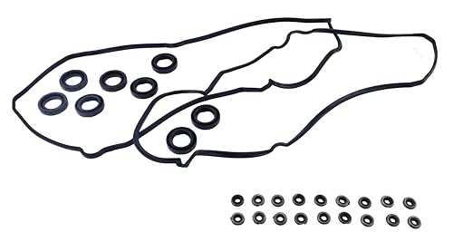 Image of Valve Cover Gasket and Spark Plug Seal Set 11213-38030 Compatible with Lexus LS460 2007-2017 LS600hL 2008-2016 GS460 2008-2011 GS430 2007 GS350 2007-2011
