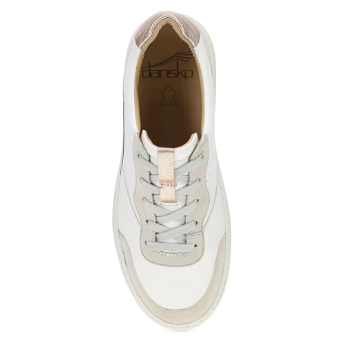 Image of Dansko Josey Leather Loafer Sneaker for Women - Light-Weight Everyday Active Shoe with Slip-Resistant Rubber Outsole