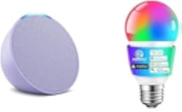 Echo Pop with Energetic Smart Color Bulb