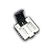 Anncus SMD SPI BIOS IC Socket Adapter for WSON 8pin 6x8mm Chips - Flash 25x 24x DFN WSON8