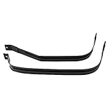 TRQ Fuel Tank Strap Black Compatible with 2011-2016 Chevrolet Cruze 2016 Cruze Limited