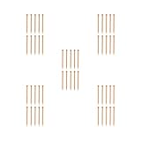 Juego de 5 clavos de plástico roscados para tienda de montañismo, de alta resistencia, para exteriores, picnic, cuadrados, color naranja, 10 unidades