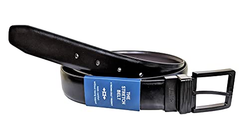 Kenneth Cole REACTION Men's 35MM Wide Reversible Stretch Belt Black Brown X-Large4