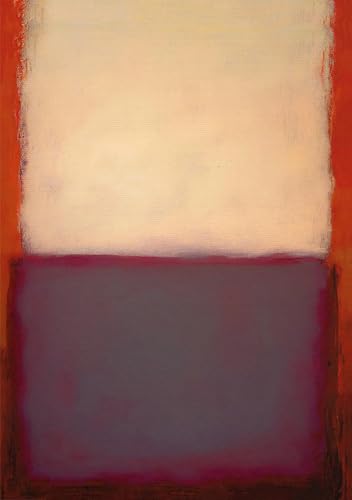 Mark Rothko peinture sur toile affiche vintage salon moderne 60x80cm