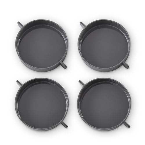 Dash Deluxe Silicone Egg Cups - For Family Size Bite Maker & Deluxe Bite Maker - Sous Vide Style - Easy to Clean & Hassle-Free Use - 4 Cups, 4-Inch Diameter