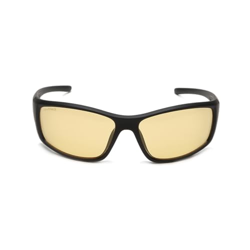 Fastrack Yellow Wraparound 100% UV protected Sunglasses for Men - Image 2 thumbnail