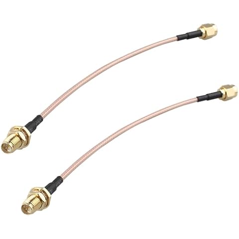 Futheda RP-SMA Male to Female Antenna Cable Cover