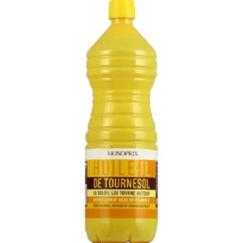 Monoprix Huile de tournesol - La bouteille de 1L