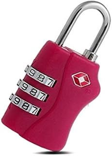 قفل من خليط معدني من الزنك للأمتعة وشنط الظهر من تي اس اي - قفل من 3 أرقام - 2724649212065