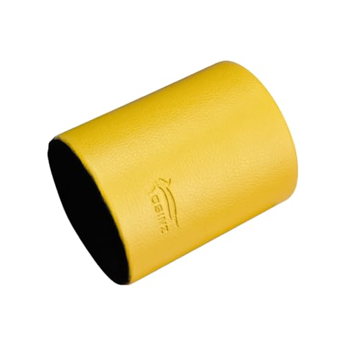 Image of Pen Pencil Holder Cup Container PU Leather Desk Organizer Stand Decor Brush Scissor Holder Decoration Office Desk Home School