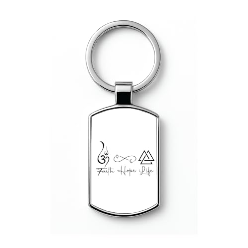 Image of Premium Printed Metal Keychain for Men & Women | High-Definition Artwork Print | Durable Key Ring for Car, Bike, Home & Office Keys | Stylish Decorative Key Holder Gift
