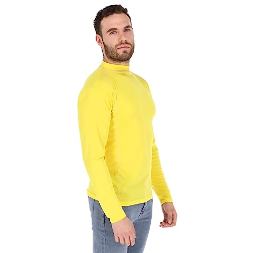 Ropa, Apparel playera amarilla Marca SPORTRETCH (2)