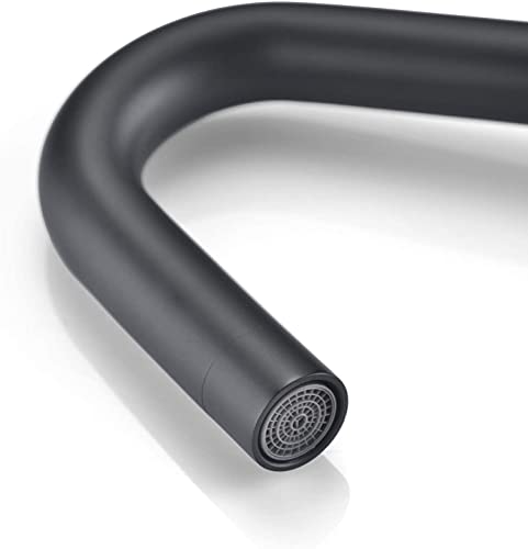 Sumerain S1406DS Black Bathroom Faucets Widespread thumb #3
