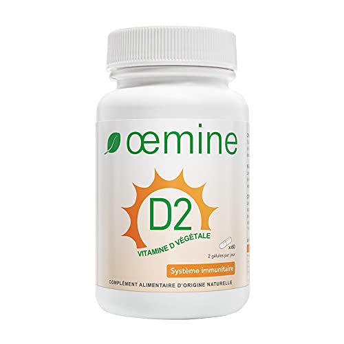 Oemine Vitamine D2 végétale 60 Gélules Cover