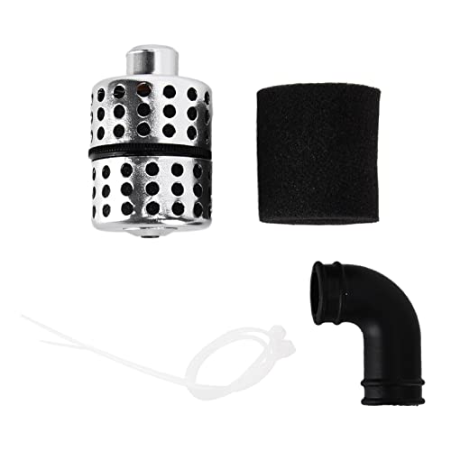 RC Air Filter Good Performance Install Easily Improve Speed Aluminum Capped Air Filter for 1/8 Power Engine