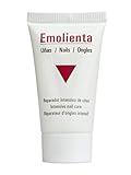 EMOLIENTA UÑAS 15 ML La uña es una protección y una ayuda para el dedo en sus funciones sensitivas, jugando también un importante papel estético. Por su disposición, la uña está sujeta a las agresiones externas, que pueden llegar a alterar su estructura y su aspecto. Emoliente Uñas está pensada para proporcionar a las uñas la hidratación y los elementos esenciales para su protección y reestructuración, mejorando su aspecto y vitalidad. INDICACIONES Los componentes de Emolienta Uñas aportan un efecto hidratante (urea, hialuronato sódico y glicerina), emoliente (aceite de almendras dulces), reestructurante (ésteres de los ácidos linoleico y linilénico) y protector (acetato de tocoferol y dimeticona). El uso continuado de Emolienta Uñas minimiza el efecto dañino de las agresiones externas sobre las uñas. UTILIZACIÓN Aplicar una pequeña cantidad de Emolienta Uñas con la yema del dedo, sobre las uñas y masajear detenidamente. Dejar actuar y repetir la operación por la mañana y por la noche.