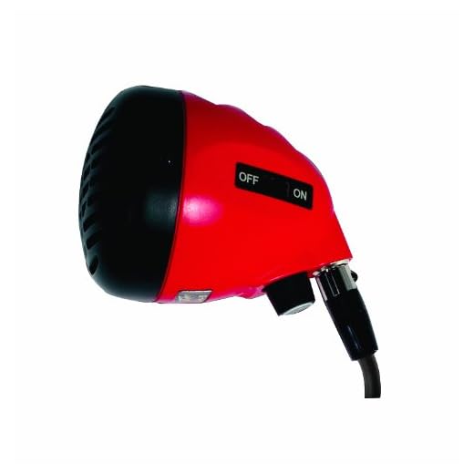 Peavey H-5C Cherry Bomb Red Harmonica Microphone