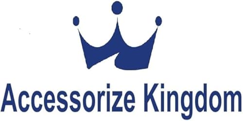 بلوزة ساري كينجدوم بقبة دائرية من اكسسورايز كينجدوم مصنوعة من القطن والليكرا قابلة للتمدد واكمام الكوع للنساء (خمري، 38-42)