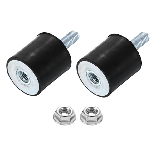 Grip et isolation haut de gamme avec ce support en caoutchouc M8 cylindrique de 29x30 mm