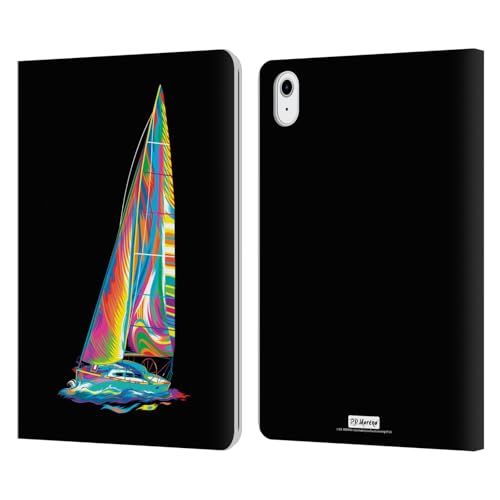 Funda iPad Air 2022 diseño velero ideal para viajes y café