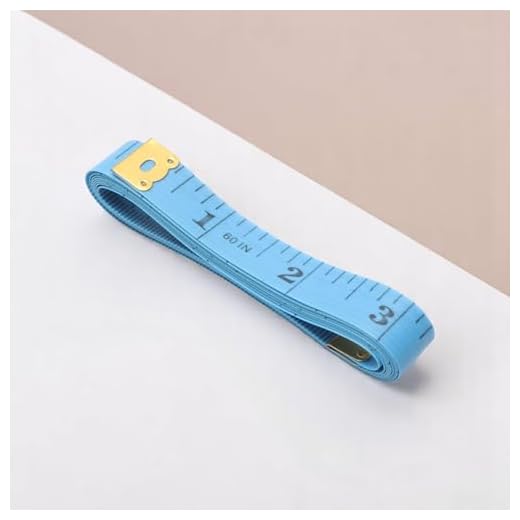 Generic 1Pcs Measuring Tape 1.3ft Push-Button Dual-Scale Soft Tape Measure +/-5% Accuracy PVC Fiberglass Sky Blue 150x1cm