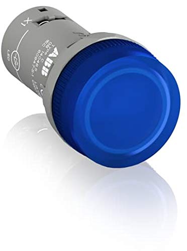 Piloto compacto azul led 230v ac Abb-entrelec evita parpadeos en paneles