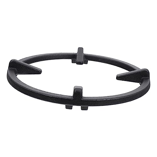 SMASOLO Soporte de Cocina de Gas Antideslizante de Hierro Soporte Práctico para Olla y Sartén Compatible con Bases Redondas y Planas Resistente y Compacto para Uso Múltiple Hogar y