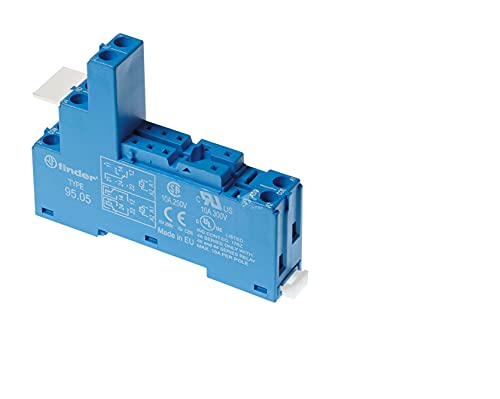 Finder 9505SMA - Supporto per relé serie 4051/4052/4061/44, staffa metallica