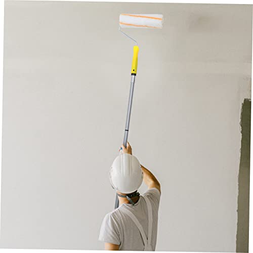 Rodillo de pintura desmontable mango extensible herramienta paredes techos interiores 5