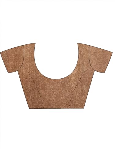 Image of AKHILAM Women's Net Woven Design Saree With Unstitched Blouse Piece (AAVYA701 HV-Parent)