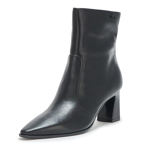 DKNY Women's Sunny Evening Slip on Heeled Bootie Fashion Boot