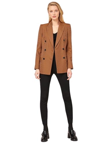 Veste de costume femme boutonnage croisé pour vos dîners et styles quotidiens