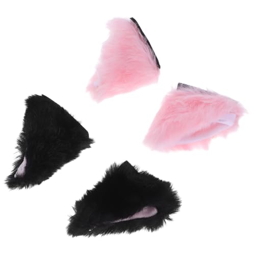Decoraciones orejas de gato para casco fáciles de quitar para evitar hurtos