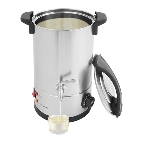 Fundidor de cera para la fabricación de velas, derretidor de cera eléctrico con grifo y control de temperatura, olla de fusión, juego de fabricación de velas DIY para aficiones y tiendas de velas (8 L