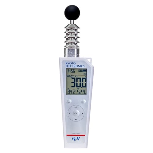 京都電子工業(株) 黒球付き熱中症指標計 WBGT-302 産業衛生用 THERMOMETER