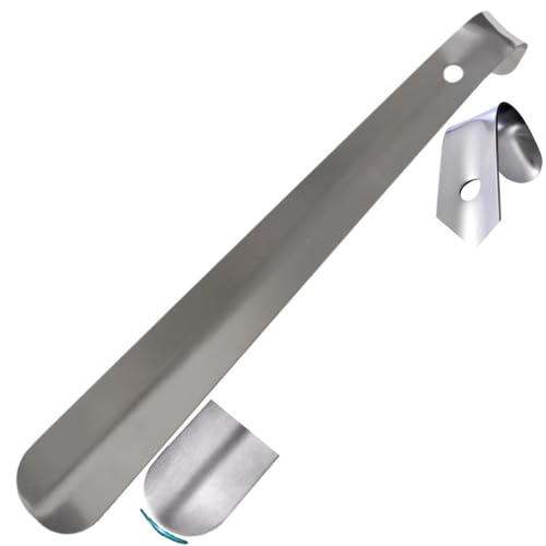 Calçadeira Inox 30cm Calçar Sapatos Tenis