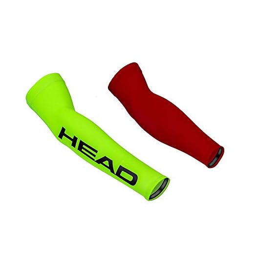 HEAD Neon Lycra Sleeves Neoprenanzug, Rot-Gelb, X-Large