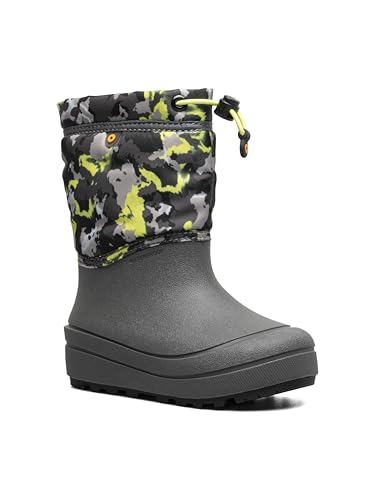 BOGS Unisex-Child Snow Shell Boots-Camo Texture (Toddler/Little Big Kid)3