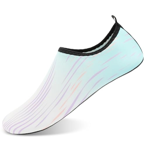 Water Shoes for Women Men Aqua Socks Swim Surf Beach Barefoot Yoga Travel Camping Boat Accessories Quick-Dry Non Slip Adult2