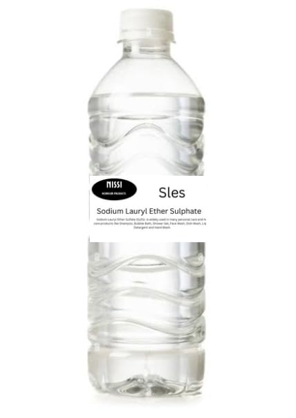 See full amazon price history chart for Sodium Lauryl Ether Sulphate SLES/1000 ml Sodium Lauryl Ether Sulphate SLES/1000 ml (B0D1VDKKT2) Amazon Price History, Amazon Price Tracker