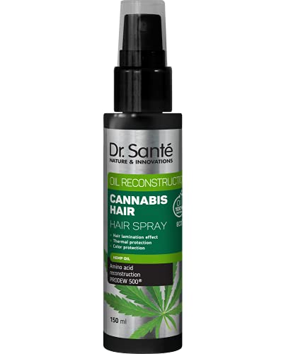 Dr. Santé Cannabis Spray with Thermal Protection 150 ml for All Hair Types, Silicon Paraben Sulfate-Free Cover