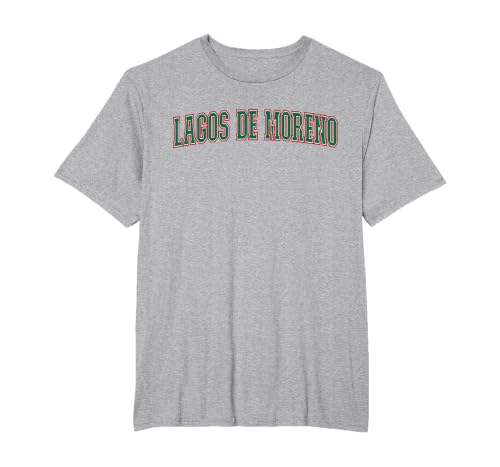 Mexico Jalisco Mexican Pride Lagos De Moreno T-Shirt, Men's Big and Tall, Heather Grey, 4X Tall